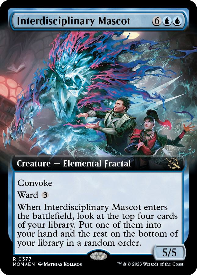 Interdisciplinary Mascot (Extended Art) [March of the Machine] 377