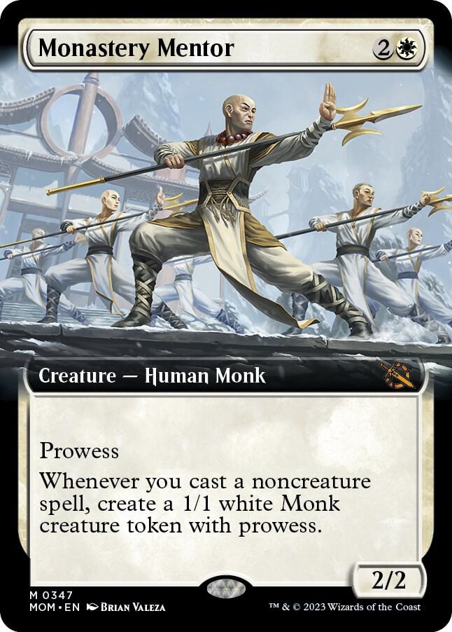 Monastery Mentor (Extended Art) [March of the Machine] 347