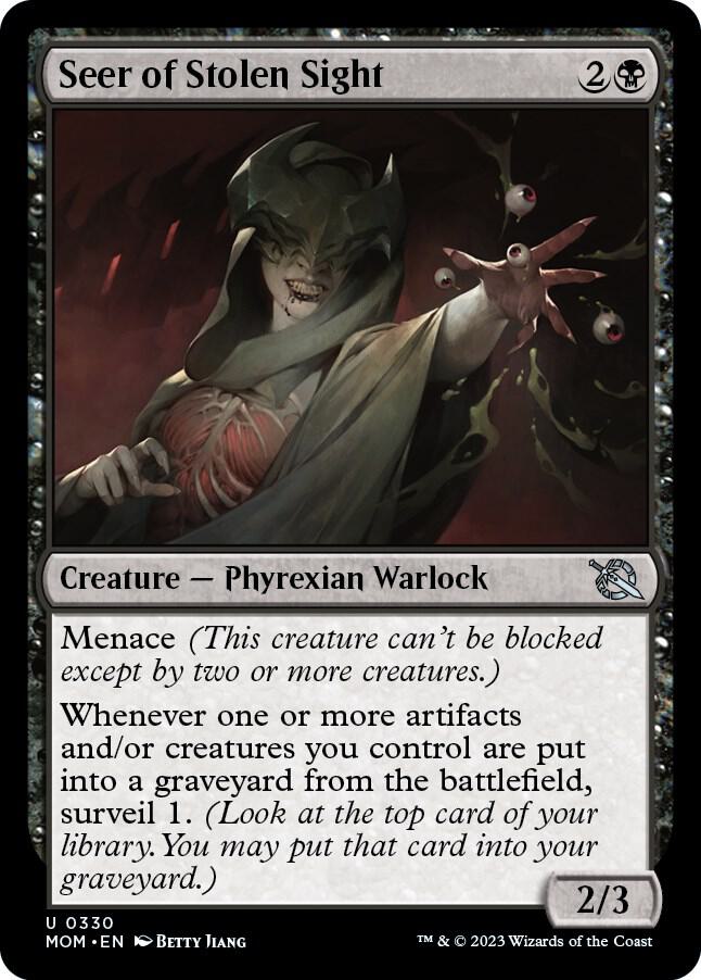 Seer of Stolen Sight [March of the Machine] 330
