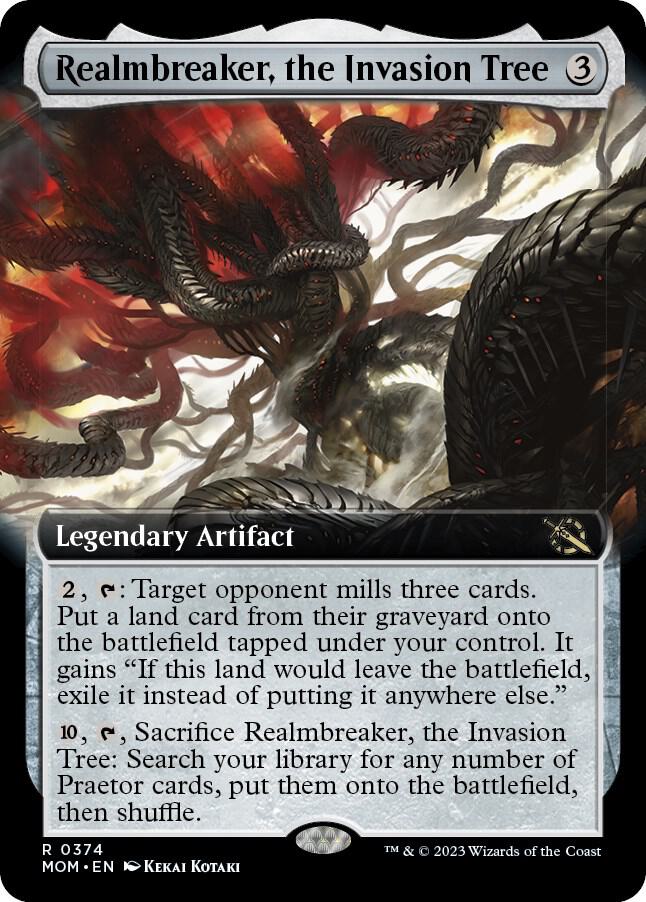 Realmbreaker, the Invasion Tree (Extended Art) [March of the Machine] 374