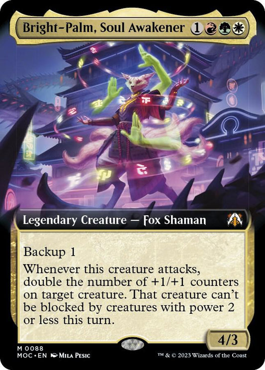 Bright-Palm, Soul Awakener (Extended Art) [Commander: March of the Machine] 88
