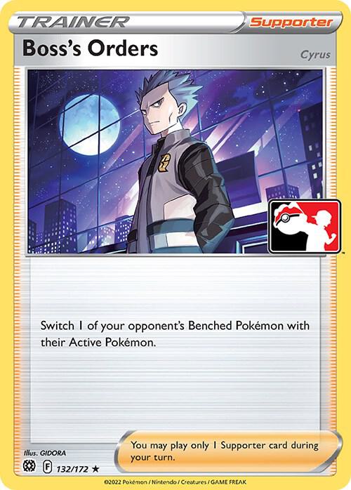 Boss's Orders - 132/172 [Prize Pack Series Cards] 132/172