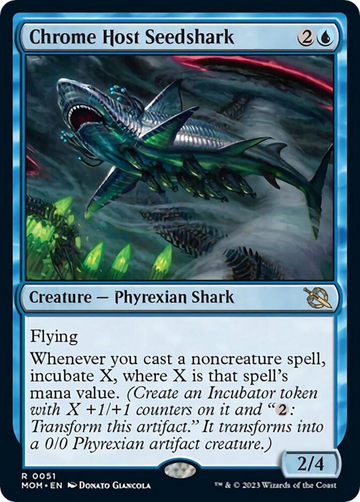 Chrome Host Seedshark [March of the Machine] 51