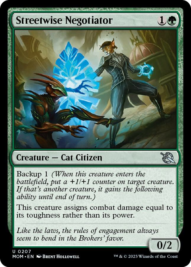 Streetwise Negotiator [March of the Machine] 207