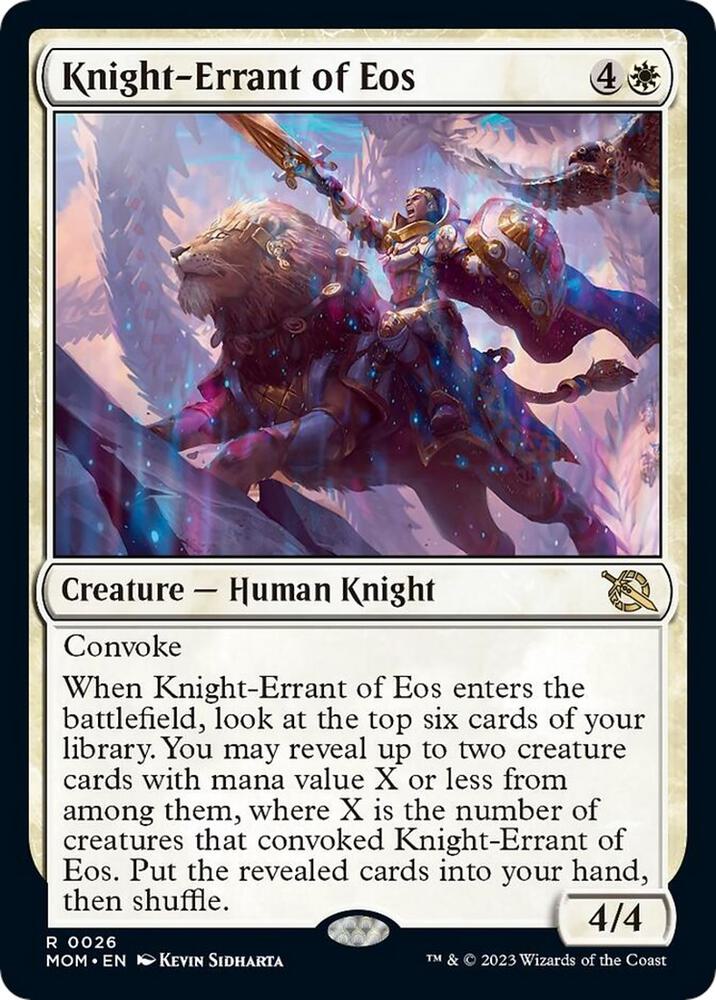 Knight-Errant of Eos [March of the Machine] 26