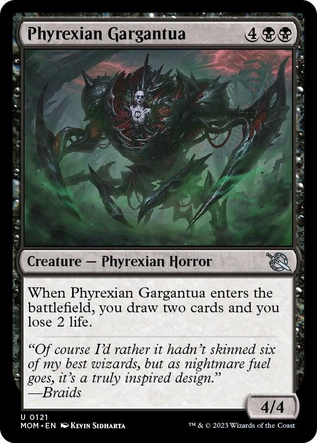 Phyrexian Gargantua [March of the Machine] 121