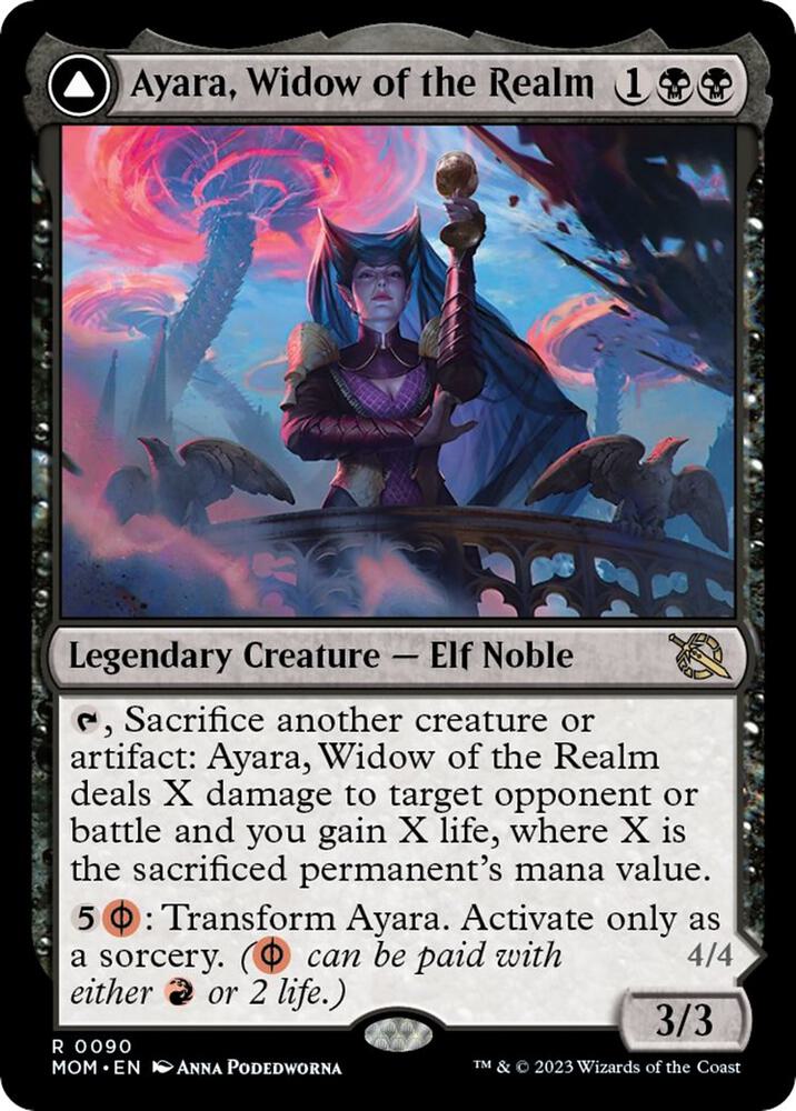 Ayara, Widow of the Realm [March of the Machine] 90