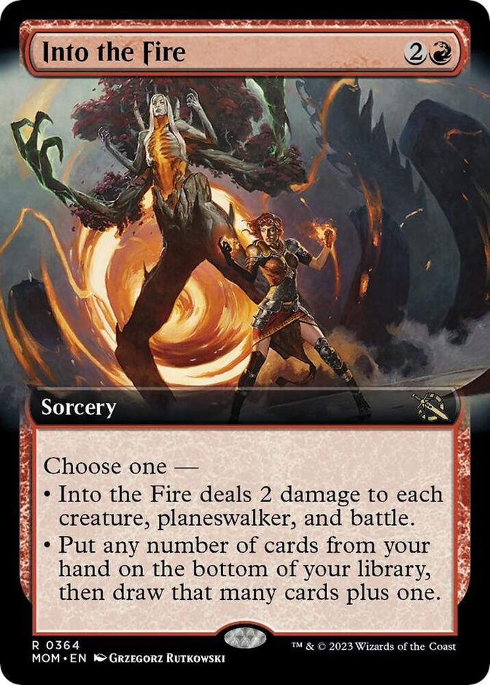 Into the Fire (Extended Art) [March of the Machine] 364
