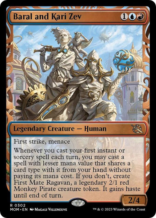 Baral and Kari Zev (Showcase) [March of the Machine] 302