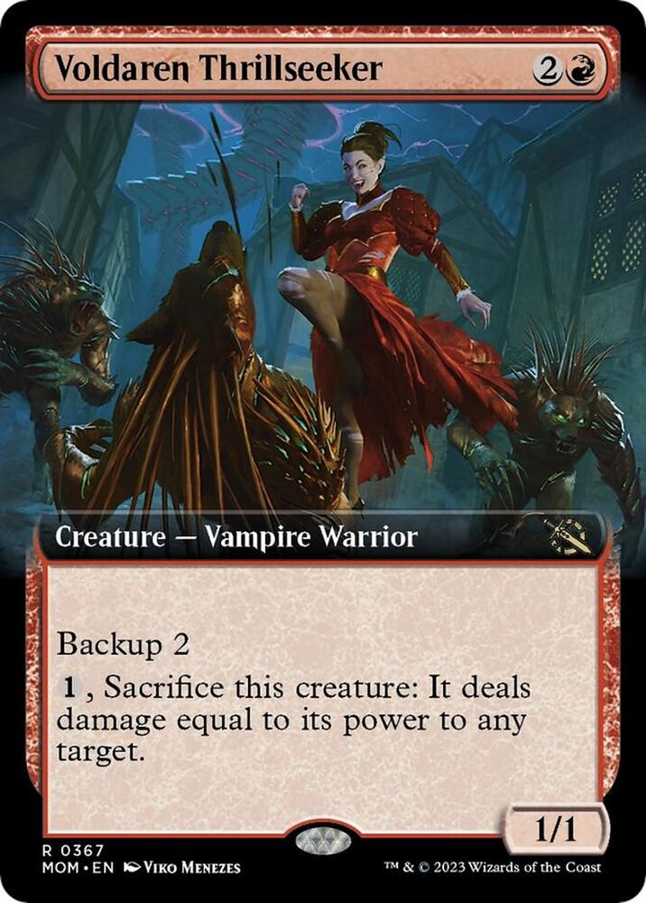 Voldaren Thrillseeker (Extended Art) [March of the Machine] 367
