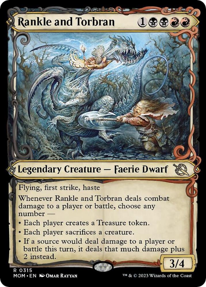 Rankle and Torbran (Showcase) [March of the Machine] 315