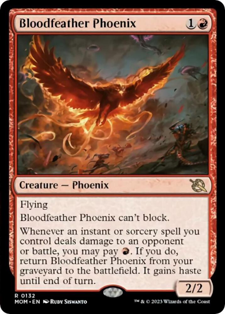 Bloodfeather Phoenix [March of the Machine] 132