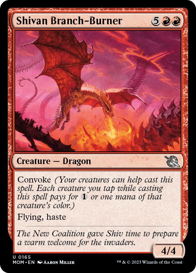 Shivan Branch-Burner [March of the Machine] 165