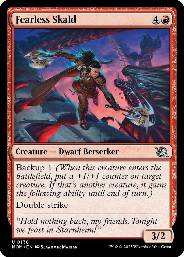 Fearless Skald [March of the Machine] 138