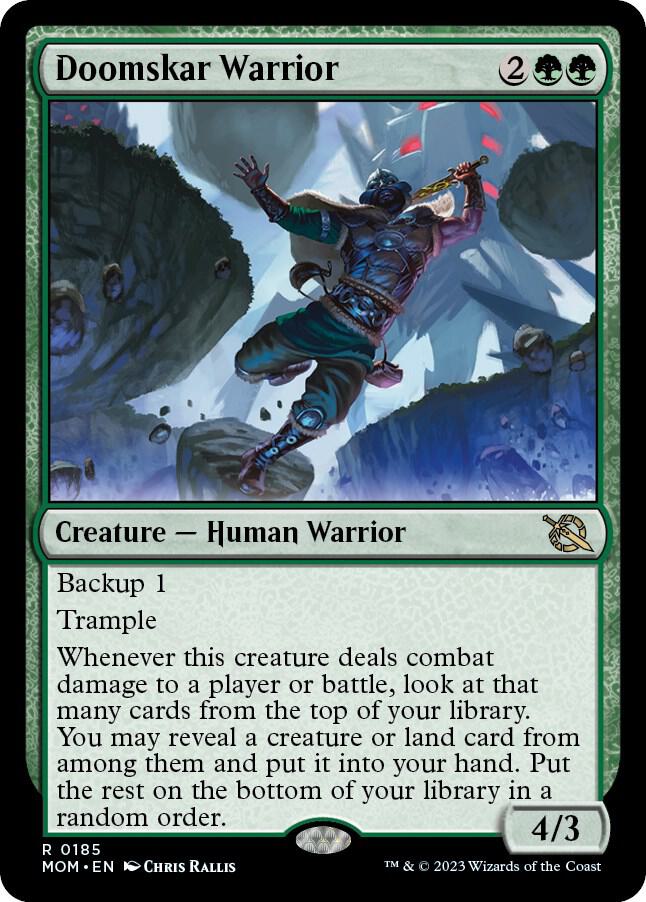 Doomskar Warrior [March of the Machine] 185