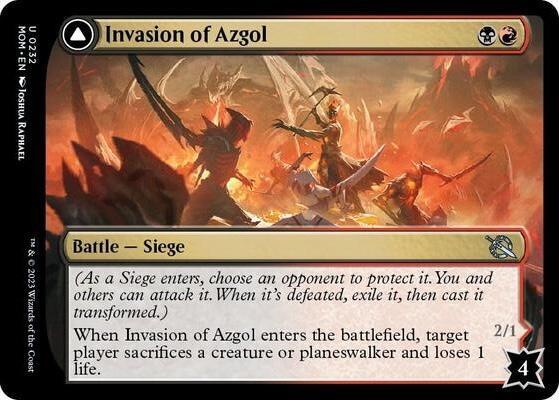 Invasion of Azgol [March of the Machine] 232