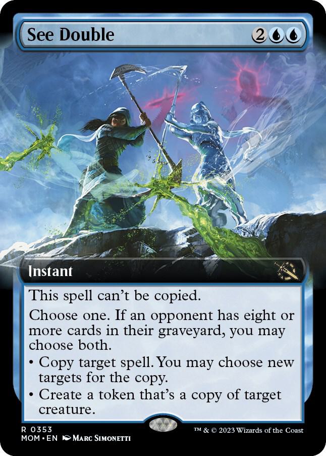 See Double (Extended Art) [March of the Machine] 353