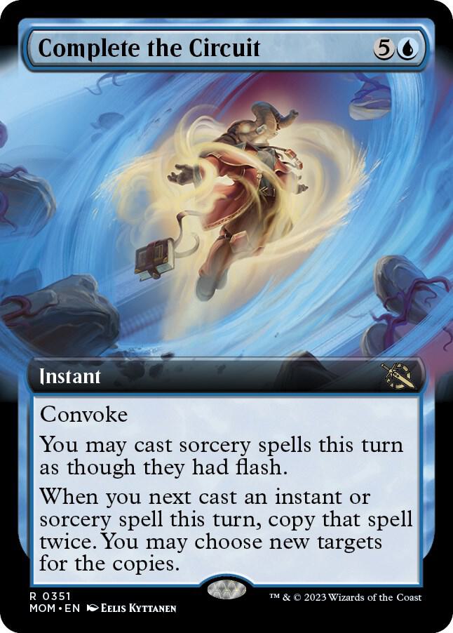 Complete the Circuit (Extended Art) [March of the Machine] 351