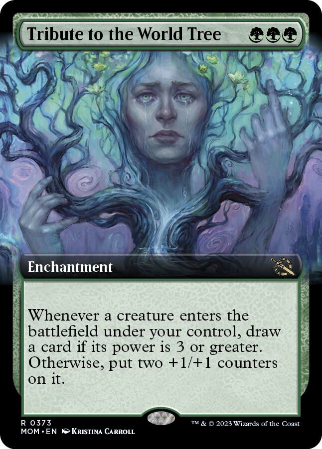 Tribute to the World Tree (Extended Art) [March of the Machine] 373