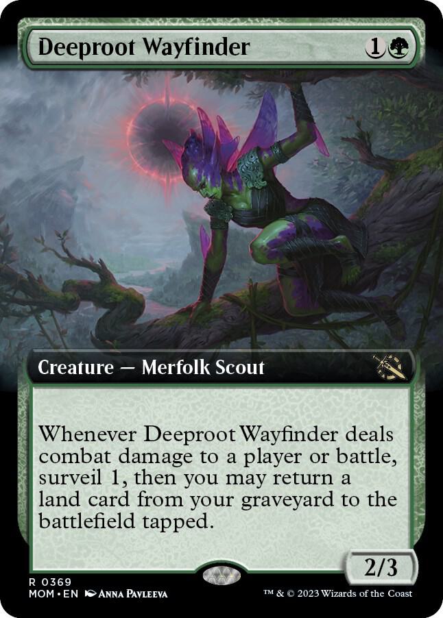 Deeproot Wayfinder (Extended Art) [March of the Machine] 369