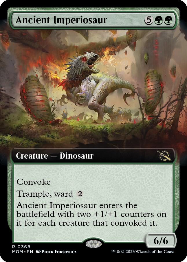 Ancient Imperiosaur (Extended Art) [March of the Machine] 368