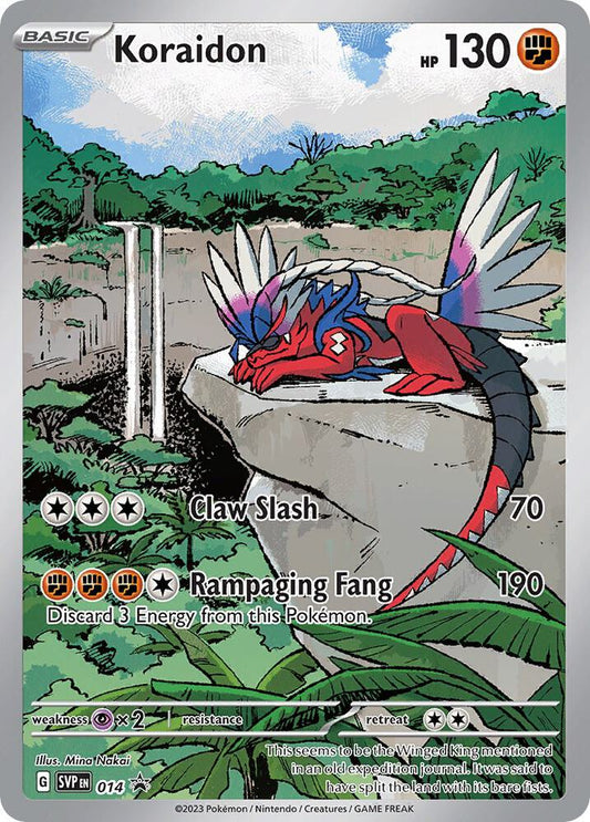 Koraidon - 014 [SV: Scarlet & Violet Promo Cards] 014