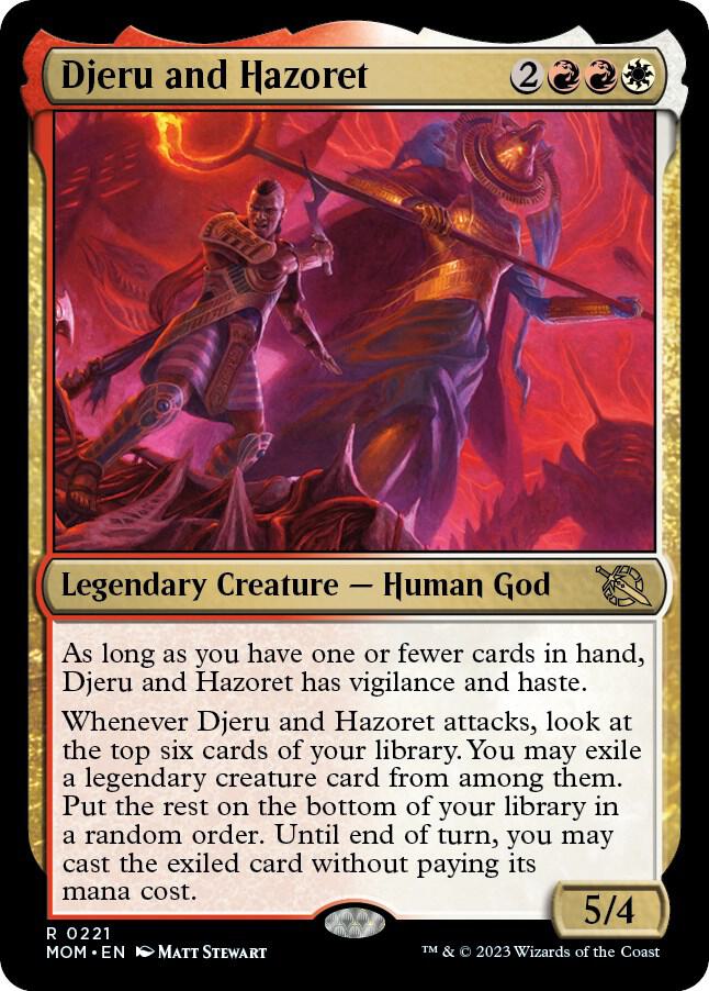 Djeru and Hazoret [March of the Machine] 221