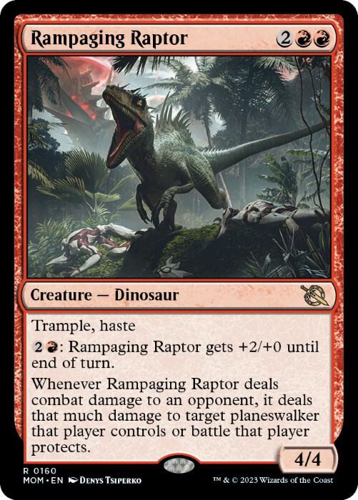 Rampaging Raptor [March of the Machine] 160