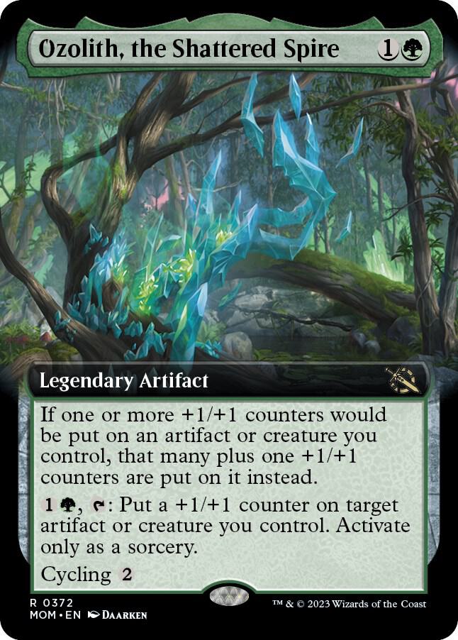 Ozolith, the Shattered Spire (Extended Art) [March of the Machine] 372