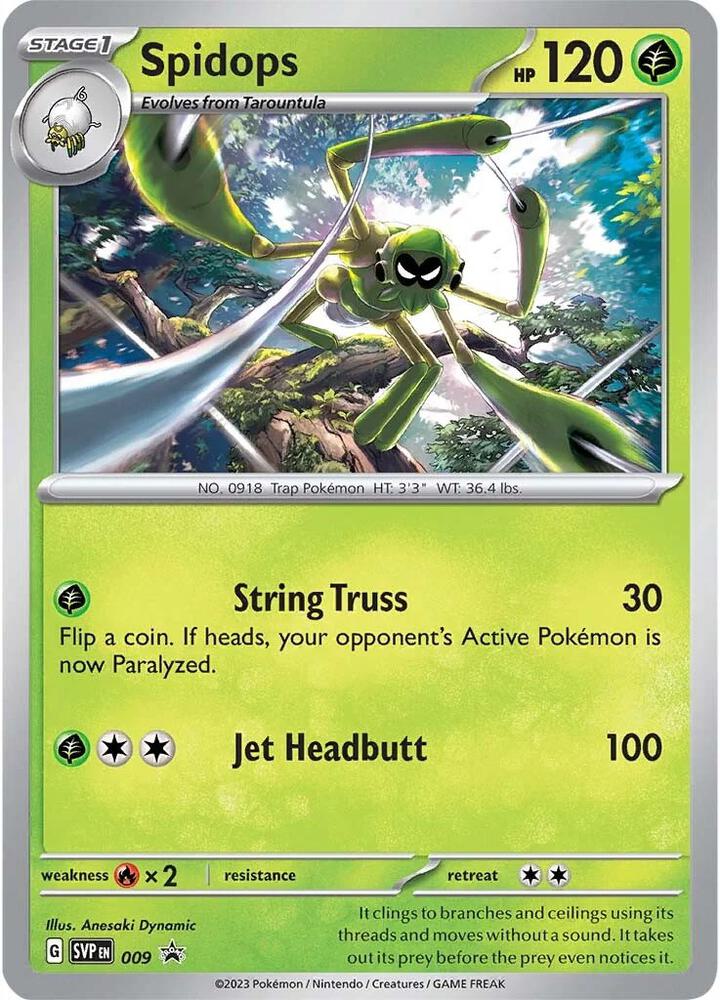 Spidops - 009 [SV: Scarlet & Violet Promo Cards] 009