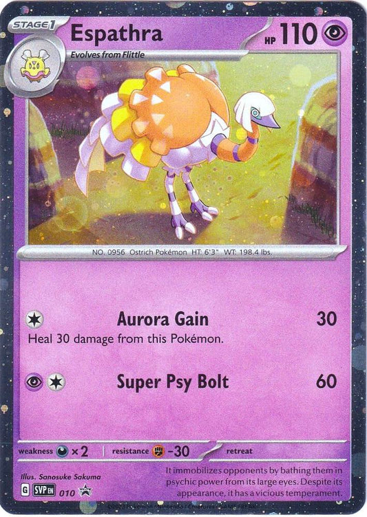 Espathra - 010 [SV: Scarlet & Violet Promo Cards] 010
