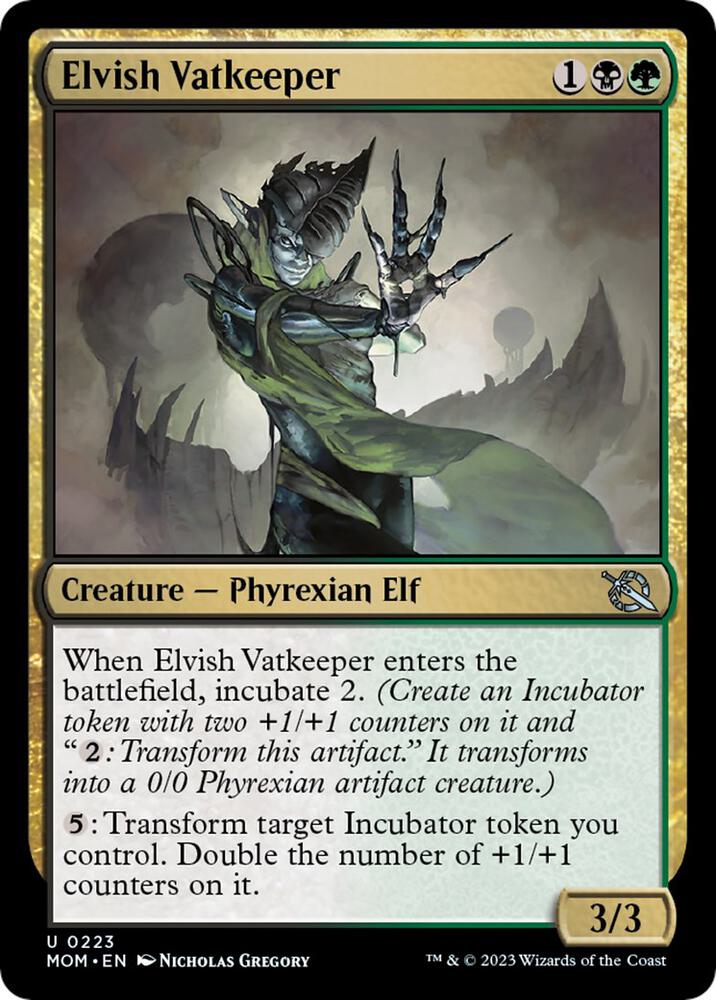 Elvish Vatkeeper [March of the Machine] 223