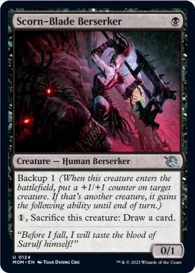 Scorn-Blade Berserker [March of the Machine] 124