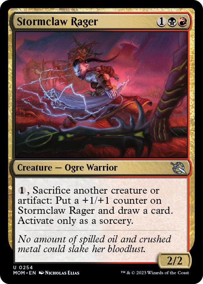 Stormclaw Rager [March of the Machine] 254