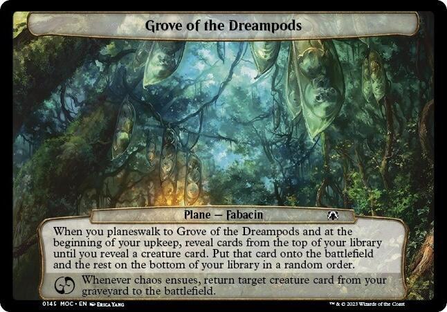 Grove of the Dreampods [Planechase: March of the Machine] 145
