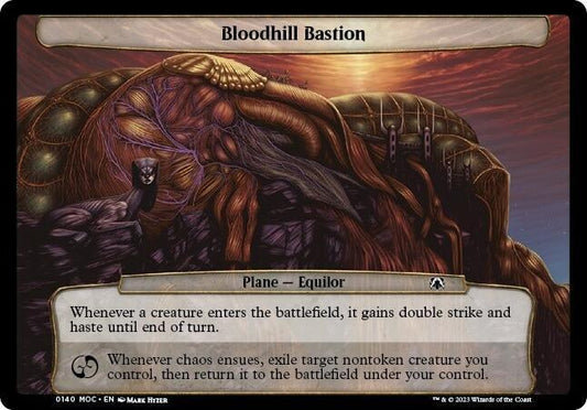 Bloodhill Bastion [Planechase: March of the Machine] 140