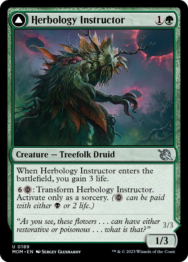 Herbology Instructor [March of the Machine] 189