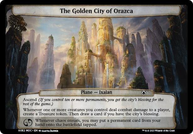 The Golden City of Orazca [Planechase: March of the Machine] 52