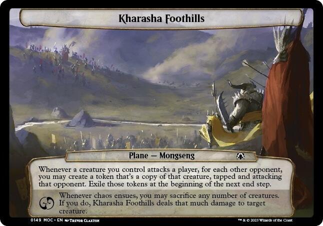 Kharasha Foothills [Planechase: March of the Machine] 149