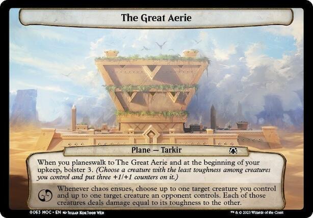 The Great Aerie [Planechase: March of the Machine] 53