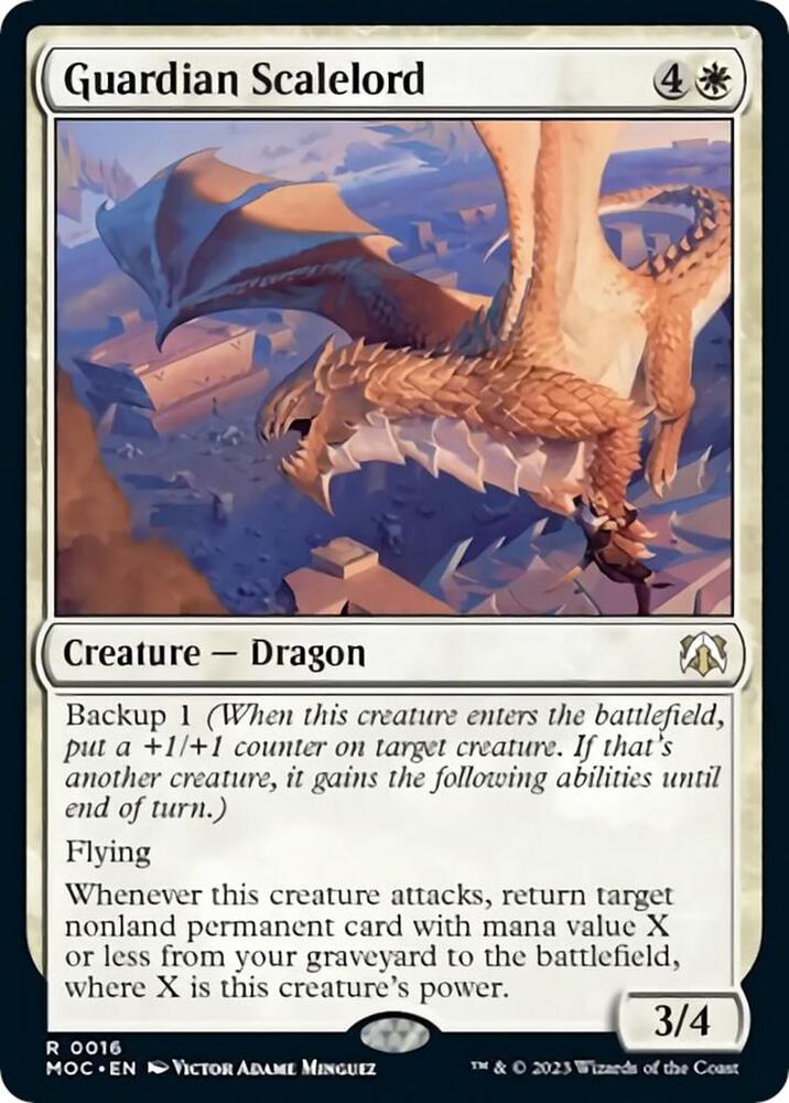 Guardian Scalelord [Commander: March of the Machine] 16