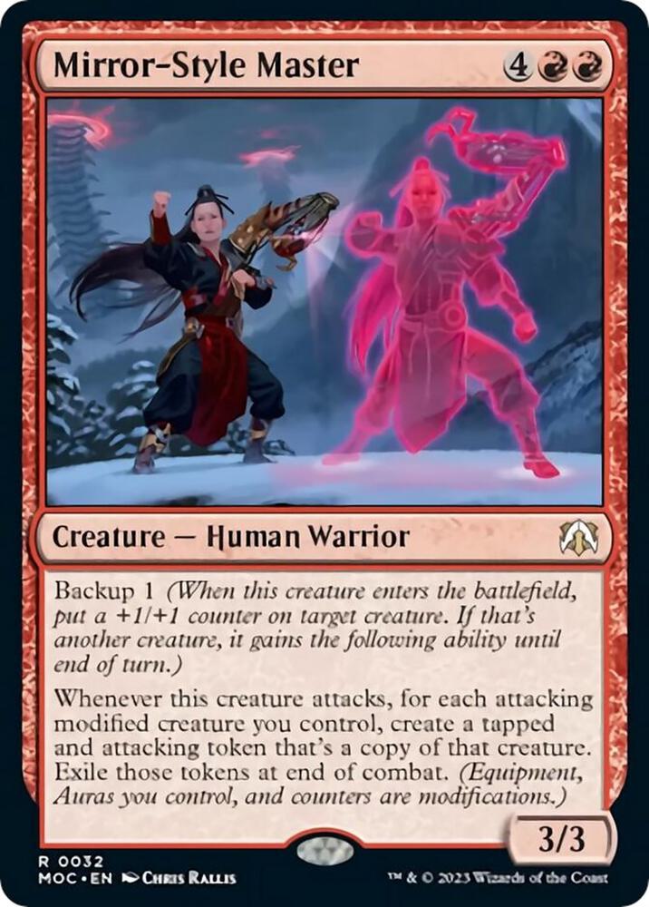 Mirror-Style Master [Commander: March of the Machine] 32