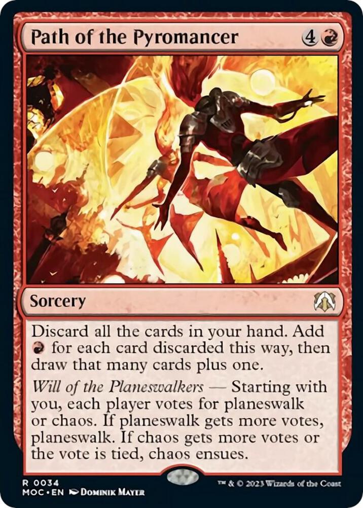Path of the Pyromancer [Commander: March of the Machine] 34