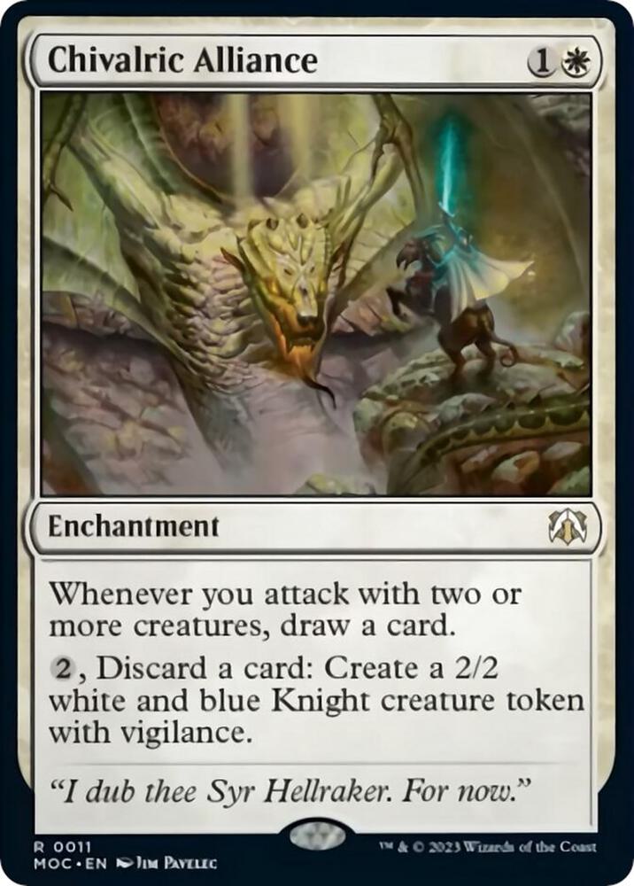 Chivalric Alliance [Commander: March of the Machine] 11