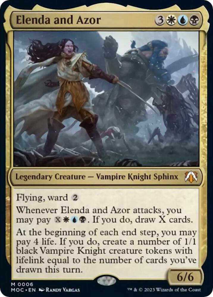 Elenda and Azor [Commander: March of the Machine] 6