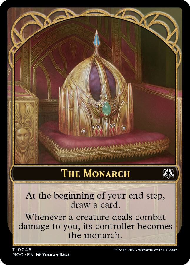 The Monarch // Shapeshifter Double-sided Token [Commander: March of the Machine] 46 //12