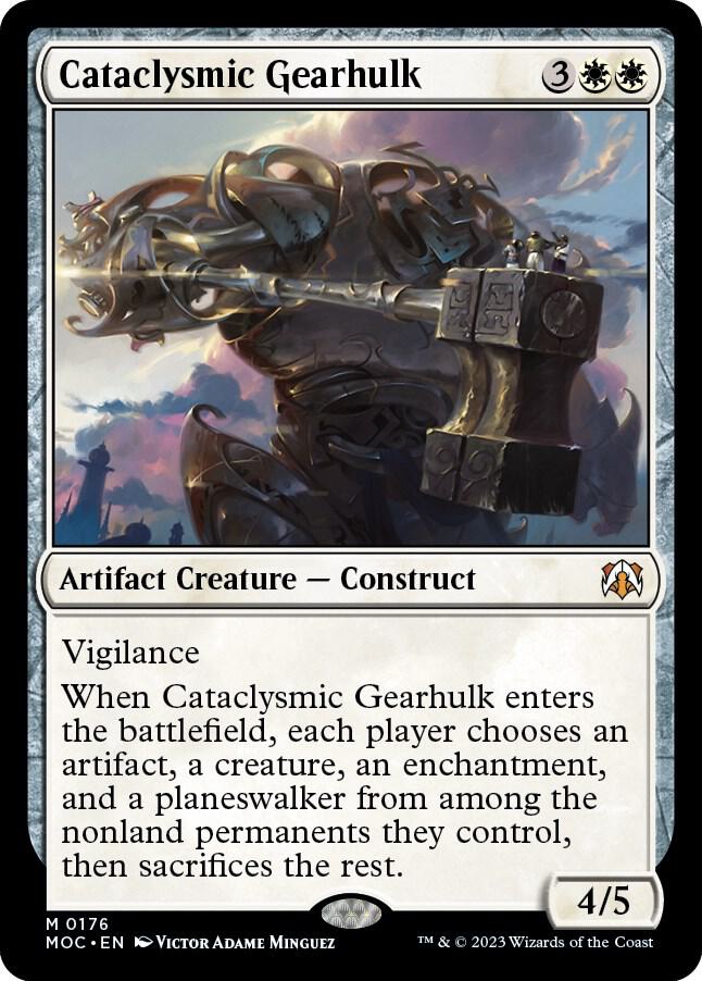 Cataclysmic Gearhulk [Commander: March of the Machine] 176
