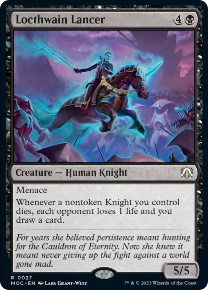 Locthwain Lancer [Commander: March of the Machine] 27