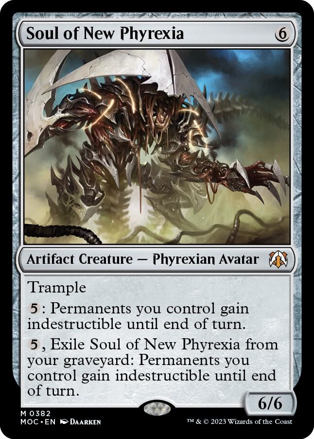 Soul of New Phyrexia [Commander: March of the Machine] 382