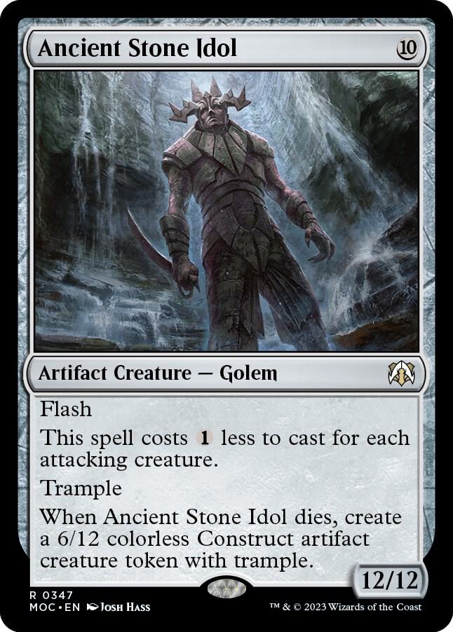 Ancient Stone Idol [Commander: March of the Machine] 347